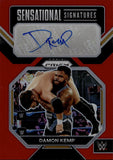 2023 Damon Kemp Panini Prizm WWE RED SENSATIONAL SIGNATURES AUTO 07/99 AUTOGRAPH #SN-DKP NXT