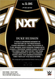 2024 Duke Hudson Panini Select WWE GOLD AUTO 07/10 AUTOGRAPH #SL-DHS NXT