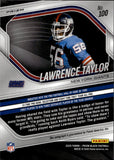 2025 Lawrence Taylor Panini Prizm Black HOLO SILVER AUTO AUTOGRAPH #100 New York Giants HOF