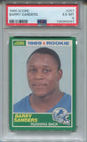 1989 Barry Sanders Score ROOKIE RC PSA 6 #257 Detroit Lions HOF 5091