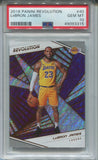 2018-19 LeBron James Panini Revolution PSA 10 #40 Los Angeles Lakers 3315