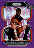 2022 "The Demon" Finn Balor Panini Prizm WWE PURPLE 075/149 #112 Monday Night Raw