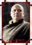 2021 Lord Varys Rittenhouse Game of Thrones THE IRON ANNIVERSARY SERIES 2 RED 05/50 #142