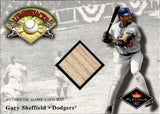 2001 Gary Sheffield Fleer Platinum LUMBERJACKS BAT RELIC #_GASH Los Angeles Dodgers 1