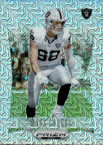 2024 Maxx Crosby Panini Prizm Deca MOJO PRIZM 29/30 #163 Las Vegas Raiders