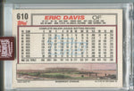 2023 Eric Davis Topps Archives Signature Series AUTO 53/56 AUTOGRAPH #610 Cincinnati Reds