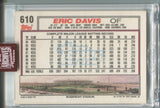 2023 Eric Davis Topps Archives Signature Series AUTO 53/56 AUTOGRAPH #610 Cincinnati Reds