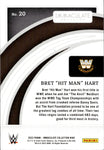2022 Bret "The Hitman" Hart Panini Immaculate WWE 59/65 #20 WWE Legend