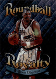 1998-99 Hakeem Olajuwon Topps ROUNDBALL ROYALTY Houston Rockets #R5