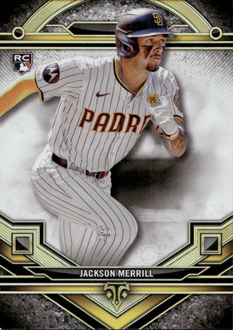 2024 Jackson Merrill Topps Triple Threads ROOKIE RC #78 San Diego Padres