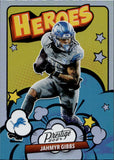 2024 Jahmyr Gibbs Panini Prestige HEROES #3 Detroit Lions 2