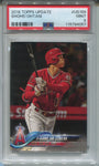 2018 Shohei Ohtani Topps Update ROOKIE RC PSA 9 #US189 Anaheim Angels 4057