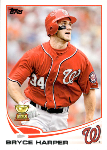 2013 Bryce Harper Topps ROOKIE CUP #1 Washington Nationals 2