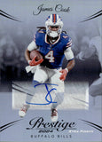 2024 James Cook Panini Prestige XTRA POINTS AUTO AUTOGRAPH #31 Buffalo Bills