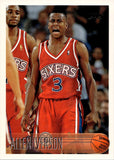 1996-97 Allen Iverson Topps ROOKIE RC #171 Philadelphia 76ers