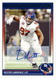 2024 Dexter Lawrence Panini Score AUTO New York Giants #214