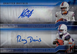 2024 Keon Coleman Ray Davis Topps Signature Class ROOKIE DUAL AUTO 2/5 AUTOGRAPH #DS-BUF Buffalo Bills