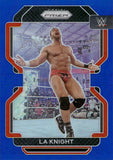 2022 LA Knight Panini Prizm WWE BLUE 056/199 #142 NXT