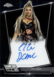 2026 Izzi Dame Topps Chrome WWE NXT AUTO AUTOGRAPH #NXT-IZZ NXT 3