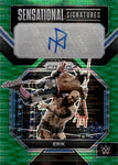 2023 Erik Panini Prizm GREEN PULSAR SENSATIONAL SIGNATURES AUTO 06/10 AUTOGRAPH #SN-ERK Friday Night Smackdown