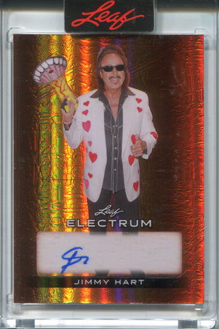 2024 Jimmy Hart Leaf Electrum AUTO 07/20 AUTOGRAPH #BA-JH1 Mouth of the South