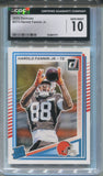 2025 Harold Fannin Jr. Panini Donruss RATED ROOKIE RC CGC 10 #373 Cleveland Browns 1171