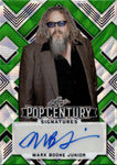 2022 Mark Boone Junior Leaf Pop Century GREEN WAVE AUTO 4/6 AUTOGRAPH #BA-MBJ Sons of Anarchy