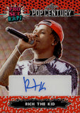 2023 Rich the Kid Leaf Pop Century PRO SET RAPS WAVE AUTO 3/3 AUTOGRAPH #PSR-RK1