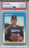 1987 Nolan Ryan Fleer PSA/DNA AUTHENTIC AUTO AUTOGRAPH 10 #67 Houston Astros HOF 9804