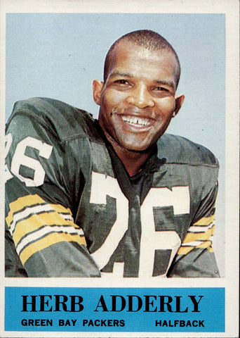1964 Herb Adderly Philadelphia Green Bay Packers #71 BV$35