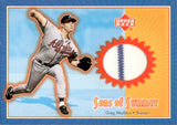 2002 Greg Maddux Upper Deck SONS OF SUMMER JERSEY RELIC #SS-GM Atlanta Braves HOF