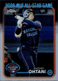 2024 Shohei Ohtani Topps Chrome Update ALL-STAR GAME #ASGC-18 Los Angeles Dodgers