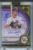 2024 David Wright Topps Five Star PURPLE AUTO 21/50 AUTOGRAPH #FSA-DWR New York Mets