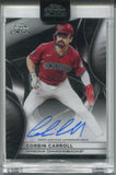 2025 Corbin Carroll Topps Chrrome Black AUTO AUTOGRAPH #CBA-CC Arizona Diamondbacks