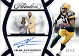 2025 Charles Woodson Panini Flawless SAPPHIRE BLUE HALL OF FAME AUTO 07/10 AUTOGRAPH #HOF-CWN Green Bay Packers HOF