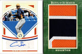 2025 Cam Smith Panini Boys of Summer ROOKIE JUMBO PATCH AUTO 01/15 AUTOGRAPH RELIC RC BOOKLET #JSB-CST Houston Astros
