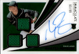 2021 Daulton Jefferies Panini Immaculate ROOKIE TRIPLE JERSEY AUTO 90/99 AUTOGRAPH RELIC #RTS-DJ Oakland Athletics