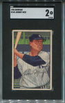 1952 Johnny Mize Bowman SGC 2 #145 New York Yankees HOF 9359