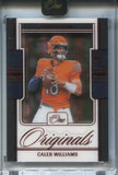 2024 Caleb Williams Panini One ROOKIE RED ORIGINALS 30/49 RC #OO-CWS Chicago Bears