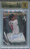 2021 Ronald Acuna Jr. Topps Finest MOMENTS REFRACTOR AUTO AUTOGRAPH BGS 9.5/10 #FMA-RA Atlanta Braves 6493