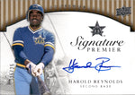 2008 Harold Reynolds Upper Deck Premier SIGNATURE PREMIER AUTO 23/25 AUTOGRAPH #SP-HR Seattle Mariners