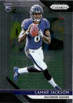 2018 Lamar Jackson Panini Prizm ROOKIE RC #212 Baltimore Ravens