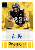 2024 Connor Heyward Panini Donruss SIGNATURE SERIES AUTO #SSE-CHE Pittsburgh Steelers