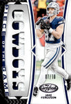 2024 Jake Ferguson Panini Certified PURPLE PIECE OF THE GAME PATCH 07/10 RELIC #POG-JFN Dallas Cowboys