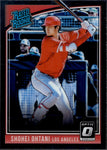 2018 Shohei Ohtani Donruss Optic RATED ROOKIE (HITTING) #56 Anaheim Angels