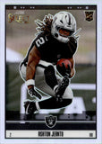 2025 Ashton Jeanty Panini Select HOLO SILVER SCORE SELECT ROOKIE RC #19 Las Vegas Raiders