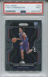 2021-22 Cade Cunningham Panini Prizm ROOKIE RC PSA 9 #282 Detroit Pistons 5692