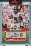 2025 Lanorris Sellers Leaf Glory of the Game RAINBOW FOIL AUTO 13/25 AUTOGRAPH #FG-LNS South Carolina Gamecocks