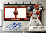 2024 Brendan Donovan Topps Museum Collection SIGNATURE SWATCHES DUAL JERSEY AUTO 022/299 AUTOGRAPH RELIC #SWDRA-BD St. Louis Cardinals