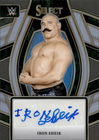 2024 Iron Sheik Panini Select WWE HOLO SILVER SIGNATURE AUTO AUTOGRAPH #SL-ISH WWE Legend